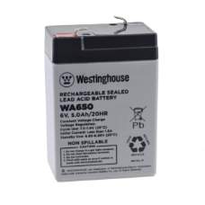 WESTINGHOUSE WA650 6V/5Ah F1 olověný akumulátor